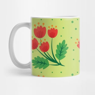 Beautiful Floral Flower Pattern Mug